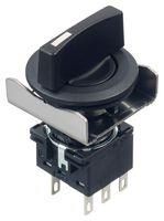 ROTARY SWITCH, 3 POS, 5A, 250VAC