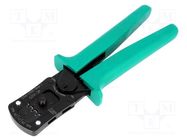 Tool: for crimping; terminals; 24AWG,26AWG,28AWG; steel JST