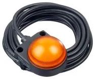 PILOT LIGHT, AMBER, 0.017A, 24VAC/VDC