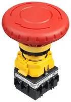 E-STOP PB SW, 3PST-NC, SPST-NO, 5A, 125V