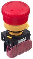 E-STOP PB SW, SPST-NC, 10A, 120V, SCREW