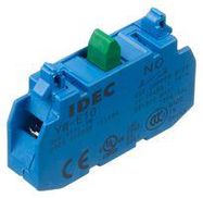 CONTACT BLOCK, SPST-NO, 10A, 120VAC