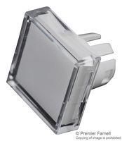 SQUARE LENS, TRANSPARENT, PLASTIC