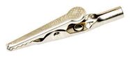 ALLIGATOR CLIP, STEEL, 10A, 7.9MM