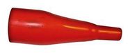 TEST CLIP INSULATOR, PVC, RED