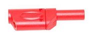 STACKABLE 4MM BANANA PLUG, 20A, RED