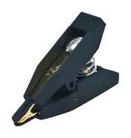 MINI KELVIN CLIP, BRASS, 10A, 8MM, BLK