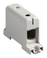 TERMINAL BLOCK, DINRAIL, 1POS, 0AWG