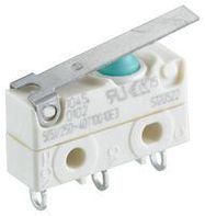 MICROSWITCH, LEVER, SPDT, 6A, 250VAC