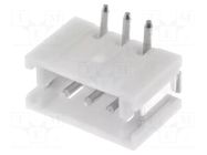 Connector: wire-board; socket; male; PIN: 3; ZH; 1A; 50V; vertical JST