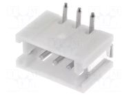 Connector: wire-board; socket; male; PIN: 3; ZH; 1A; 50V; vertical JST