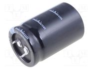 Capacitor: electrolytic; SNAP-IN; 180uF; 400VDC; Ø25x30mm; ±20% NICHICON