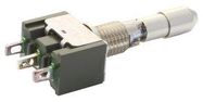 TOGGLE SWITCH, DPDT, 5A, 48VAC, PANEL