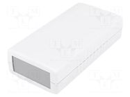 Enclosure: with panel; X: 60mm; Y: 120mm; Z: 30mm; ABS; light grey GAINTA