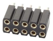 CONNECTOR, RCPT, 10POS, 2ROW, 2.54MM