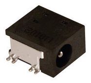 DC POWER JACK, 1.3MM, 3A, 24VDC, PCB