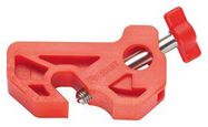 MINIATURE CKT BREAKER LOCKOUT, RED