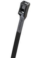 CABLE TIE, 367MM, NYLON 6.6, BLACK,PK100