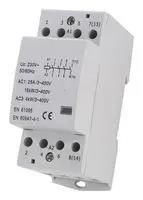 MODULAR CONTACTOR, 4PST-NC, 25A, 230VAC