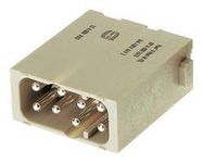 HEAVY DUTY MODULE, PLUG, 8POS, 1.5MM2