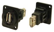 USB ADAPTER, 2.0 TYPE A-TYPE A, RCPT