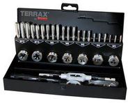 THREAD CUTTING SET, 31PCS, STEEL CASE