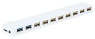 HUB, USB 3.0, 10 PORT, BUS POWERED