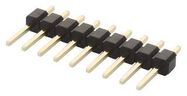 CONNECTOR, HEADER, 9POS, 1ROW, 2.54MM