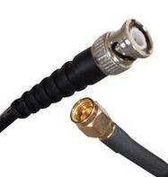 RF CABLE ASSY, SMA PLUG-BNC PLUG, 1M