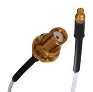 RF CABLE ASSY, SMA JACK-MMCX PLUG, 1M