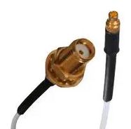 RF CABLE ASSY, SMA JACK-MMCX PLUG, 500MM