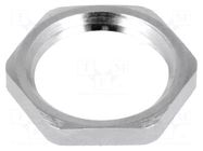 Nut; PG9; brass; 18mm; Plating: nickel HELUKABEL