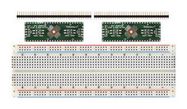 48 PIN QFP & QFN ADAPTER WITH BREADBOARD