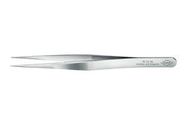 TWEEZER, STRAIGHT, POINTED, SS, 120MM