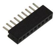 CONNECTOR, RCPT, 8POS, 1ROW, 1.27MM