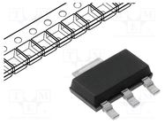 IC: voltage regulator; LDO,linear,fixed; 3.3V; 1A; SOT223; SMD Analog Devices