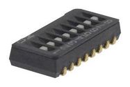 DIP SWITCH, 6POS, SPST, SLIDE, SMD