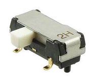 SLIDE SWITCH, SPDT, 0.2A, 12VDC, SMD