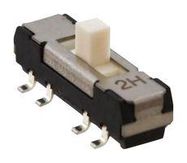 SLIDE SWITCH, SP3T, 0.2A, 12VDC, SMD