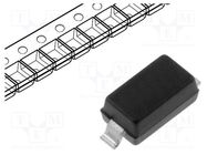 Diode: Zener; 0.5W; 10V; SMD; reel,tape; SOD123; single diode DC COMPONENTS