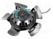 Fan: AC; axial; 400VAC; Ø161x62.5mm; 335m3/h; ball; 2800rpm; IP44 EBM-PAPST