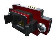 RJ45 CONN, R/A JACK, 8P8C, 1PORT, CABLE