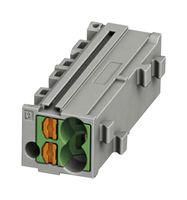 TERMINAL BLOCK, DIN RAIL, 1POS, 14AWG