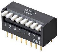 DIP SWITCH, 10POS, SPST, PIANO KEY, TH