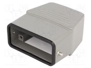 Enclosure: for HDC connectors; size 10A; for cable; for latch MOLEX