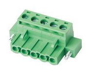 TERMINAL BLOCK, PLUGGABLE, 3POS, 14AWG