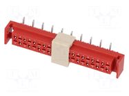 Connector: wire-board; socket; female; PIN: 20; 30V; 1A; vertical AMPHENOL COMMUNICATIONS SOLUTIONS