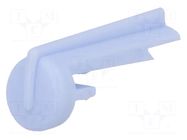 Pointer; plastic; blue; push-in; arrow OKW