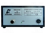 Power supply; Plug: EU; 138x118x37mm KOLVER