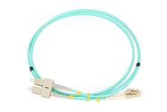 Extralink LC/UPC-SC/UPC | Patchcord | Multi Mode, OM3, Duplex, 3mm, 2m, EXTRALINK